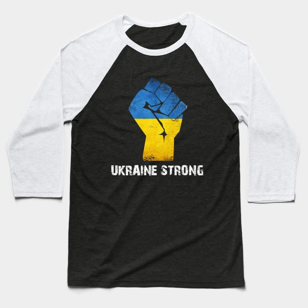 ukraine strong , freedoom Baseball T-Shirt by hadlamcom